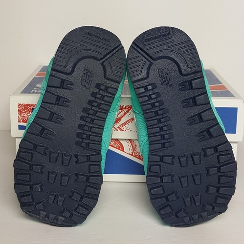 NEW BALANCE INFANT / CRIB SIZE 5 NEW IN BOX  KL574DTI  Aquarius with Navy Color - Picture 10 of 12