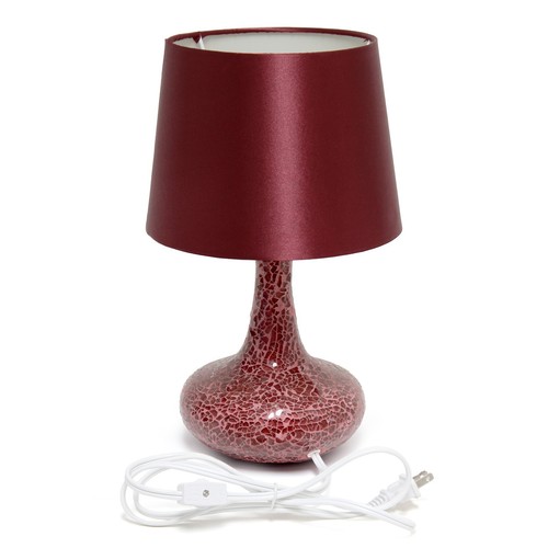 Creekwood Home 14.17" Patchwork Crystal Glass Table Lamp - Picture 38 of 49