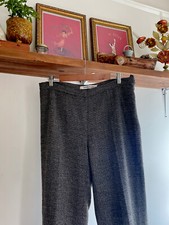 vintage woven wool blend trouser made in italy M/L