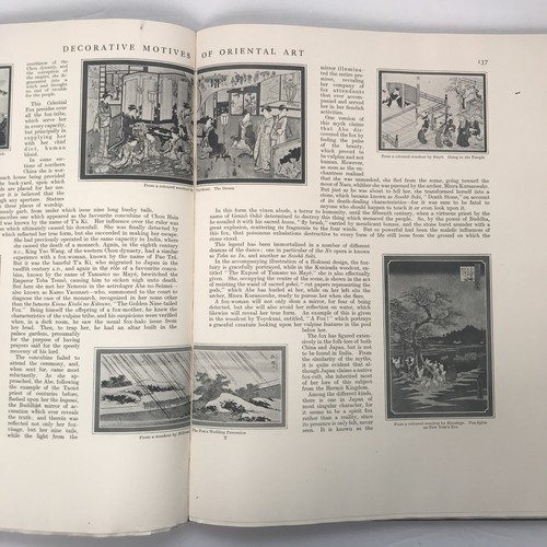 Antique Asian Art Book - Motives of Oriental Art Katherine Ball 1927 673 Works! - Picture 6 of 10