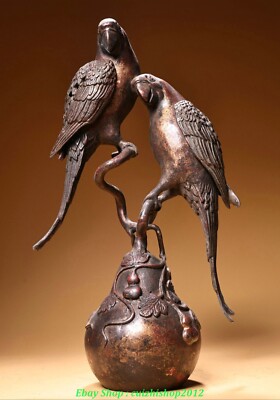 Statue perruche perruche perruche perruche perruche perruche 13,8
