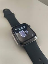 Apple Watch SE (2022) 40mm Midnight Aluminum Case with Sport Band, S/M (GPS +...