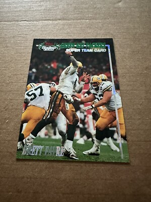 1993 Stadium Club Super Team Card Brett Favre Green Bay Packers NMT MINT NFL HOF