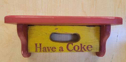 Vintage 1960's Coca-Cola Retro Soda Case Wall Shelf –Have a Coke- #8 - Picture 3 of 7