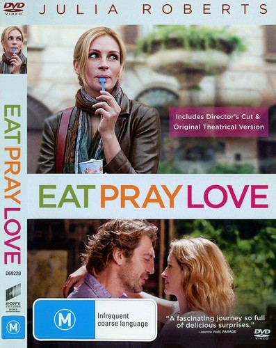 Eat Pray Love DVD (Region 4) VGC Julia Roberts NEW CASE - Picture 3 of 5