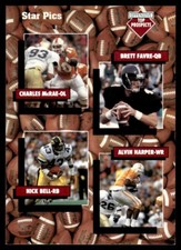 1991 Star Pics Charles McRae/Brett Favre/Nick Bell/Alvin Harper Tennessee