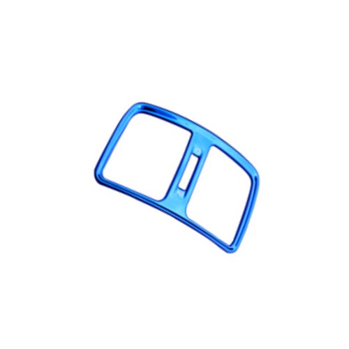 For Hyundai Tucson 2016-2018 Blue Titanium Rear Air Outlet Vent Frame Trim 1PCS - Picture 4 of 8