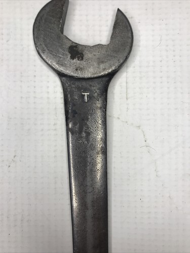 VINTAGE OPEN END No. 605 Wrench, Lathe Machinist 7/8" WILLIAMS LOGO USA MADE - Picture 3 of 11