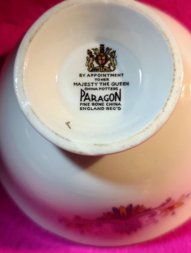 PARAGON VINTAGE TEACUP & SAUCER SET HEAVY GOLD  ANTIQUE - Bild 4 von 8