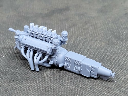 Ferrari 250 GTO Colombo model engine resin 3D printed 1:24-1:8 scale - Picture 2 of 3