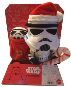 Mattel ​Star Wars Stormtrooper Christmas Plush Doll & Ornament in Bag 10 inch