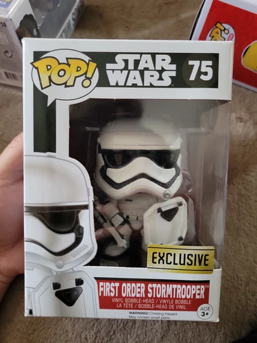 Funko Pop! Star Wars First Order Stormtrooper Riot Gear #75 Amazon Exclusive