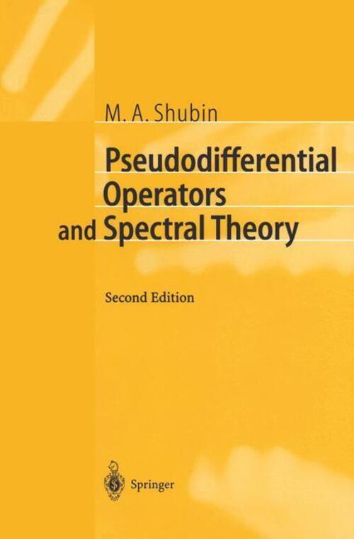 Thumbnail - Pseudodifferential Operators And Spectral Theory | M. A. Shubin |
