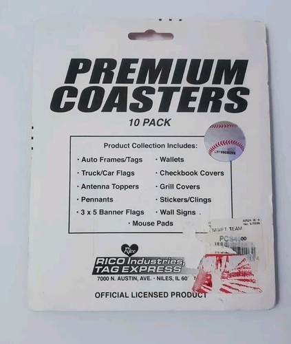 Milwaukee Brewers - Sottobicchieri Premium confezione da 10 con licenza MLB - Foto 2 di 6