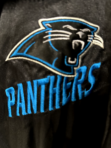 VINTAGE CAROLINA PANTHERS PRO LINE NFL LOGO Herren Jacke Gr. XL - Bild 4 von 7