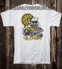 Retro Hot Rod Tee T Shirt Vtg Art Drag Racing Ed Big Daddy Roth Super Bee