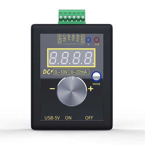 0-10V 4-20ma Analog Signal Generator Voltage Simulator Adjustable Calibrator - Photo 9/9