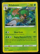 Pokemon RILLABOOM SWSH277 - Crown Zenith - RARE HOLO PROMO - MINT