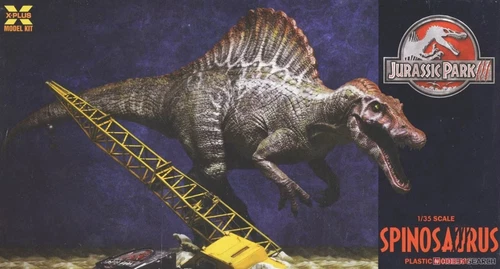X-PLUS MODELS 1:35 SCALE Jurassic Park III Spinosaurus KIT No. 021227~NEW in BOX