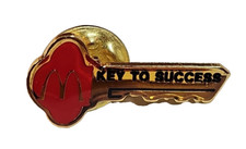 McDonald’s Key To Success Employee Lapel Hat Pin