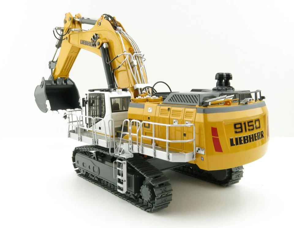 WSI 64-2003 Liebherr R 9150B Tracked Mining Excavator Yellow - Scale 1:50 - Image 4 of 4