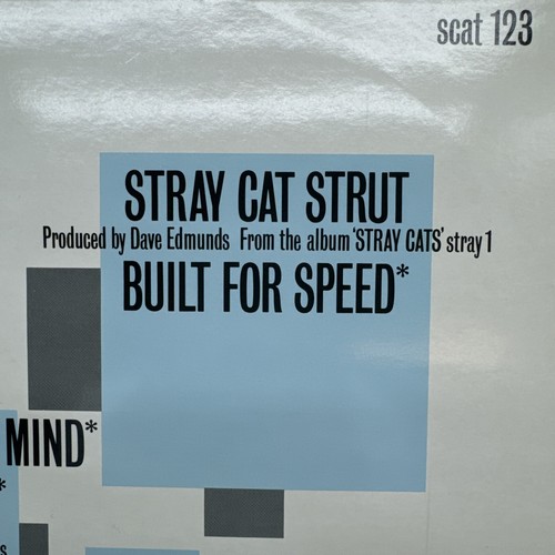 STRAY CAT STRUT Scat 123 Maxi Vinyl Schallplatte Album LP 45 U/min 1983 12" Setzer Rocke - Bild 15 von 20