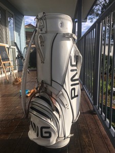 Golf Bag Ping Retro Pro Waterproof With Soft Cover Ebay Image Is Loading Golf Bag Ping Retro Pro Waterproof With