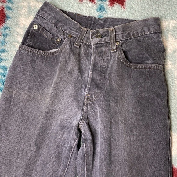 Jeans Vintage Levi’s Gris Años 80’s Cintura 24” Hecho en EE. UU. Foto 4 de 4