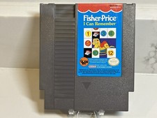 Fisher Price I Can Remember - 1990 NES Nintendo Game - Cart Only - TESTED!
