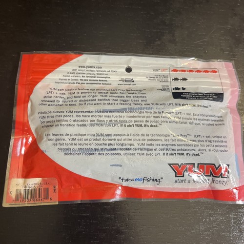 YUM Live Prey Technology 5" YUM schwarz blau Laminat 12er-Packung neu in Verpackung - Bild 2 von 2