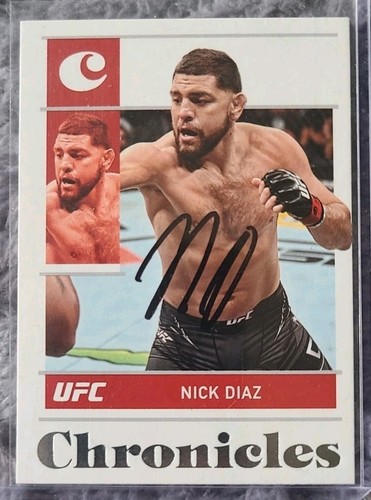 2022 Panini Chronicles UFC Legend Nick Diaz Autograph
