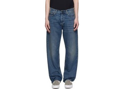 Carhartt Work In Progress WIP Blue Marlow Jeans Size 28x32