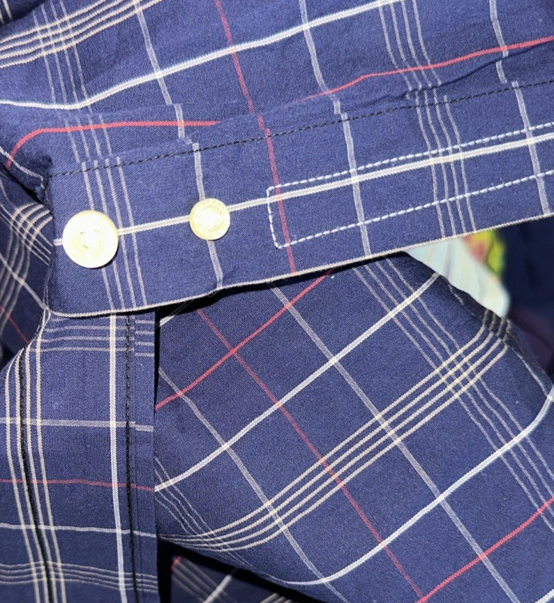 ROBERT GRAHAM MULTI COLOR CHECK PRINT LONG SLEEVE… - image 12