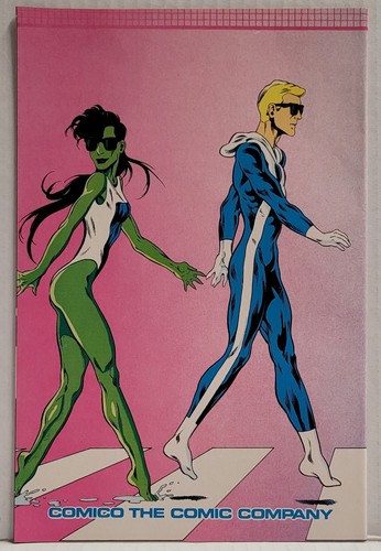 Elementals #9 Aug. 1986 Comico Comics Combine Ship / Save Money $$ - Picture 6 of 6