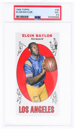 1969 Topps Elgin Baylor #35 PSA 3.5