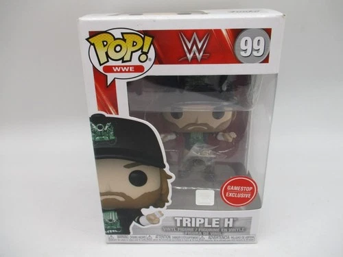 FUNKO POP! WWE #99 TRIPLE H (GAMESTOP EX) NEW
