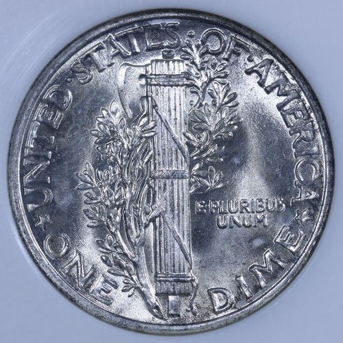 1941 Mercury Dime - 10c NGC MS67 CAC ✅ - NGC Fatty Holder - Picture 4 of 4