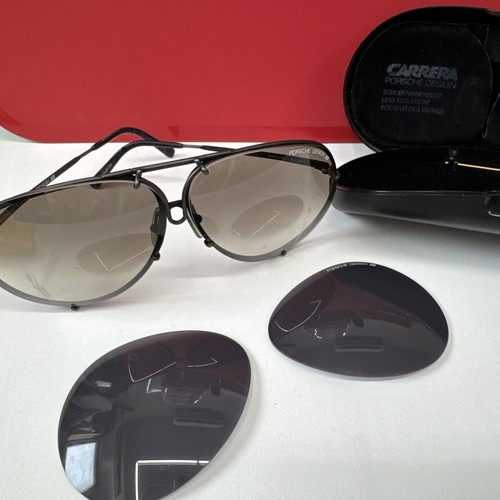 Occhiali da sole vintage Porsche Design di Carrera Aviator 5621-90 Austria anni 90 *Leggi - Foto 3 di 18