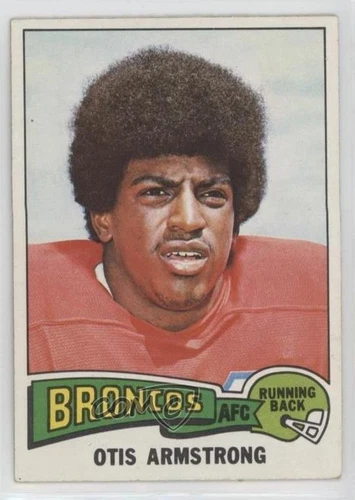 1975 Topps Otis Armstrong #350 Rookie RC