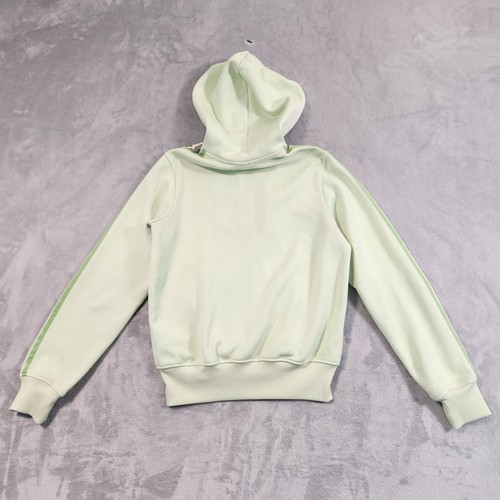 Vintage Adidas Originals Hoodie Track Jacket Womens SIZE 12 GREEN Y2K Full Zip - Picture 12 of 14