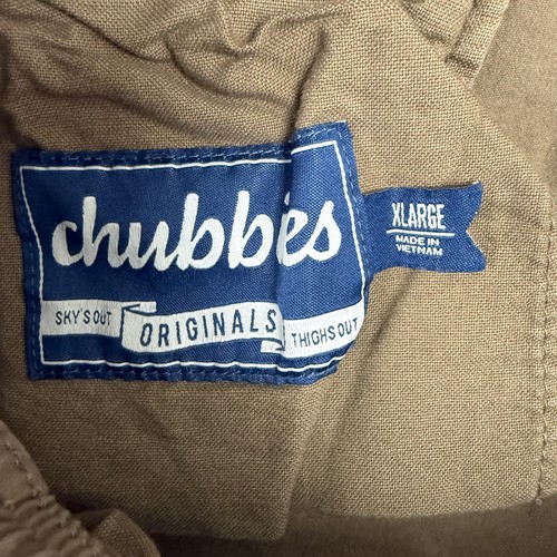 Chubbies Shorts Herren XL khaki Originals 5,5 Zoll Schrittlänge Stretch elastischer Bund - Bild 7 von 12