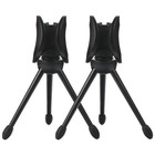 2 Pcs Tripod Portable Microphone Stand Universal Organizer for Streaming