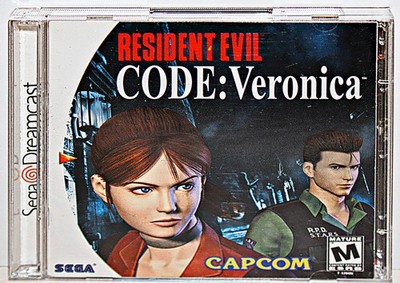 Resident Evil CODE Veronica 2000 Sega Dreamcast, Complete In Case Tested/Working