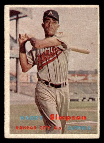 1957 Topps - Harry Simpson #225 VG/EX