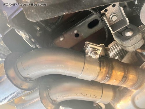 Edelstahl Duplex Endrohrsatz VW Golf 8 R je 2x100mm rund doppelwandig - Picture 7 of 7
