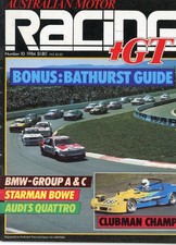 RARE - Australian Motor Racing + GT  - # 10 Magazine - 1984