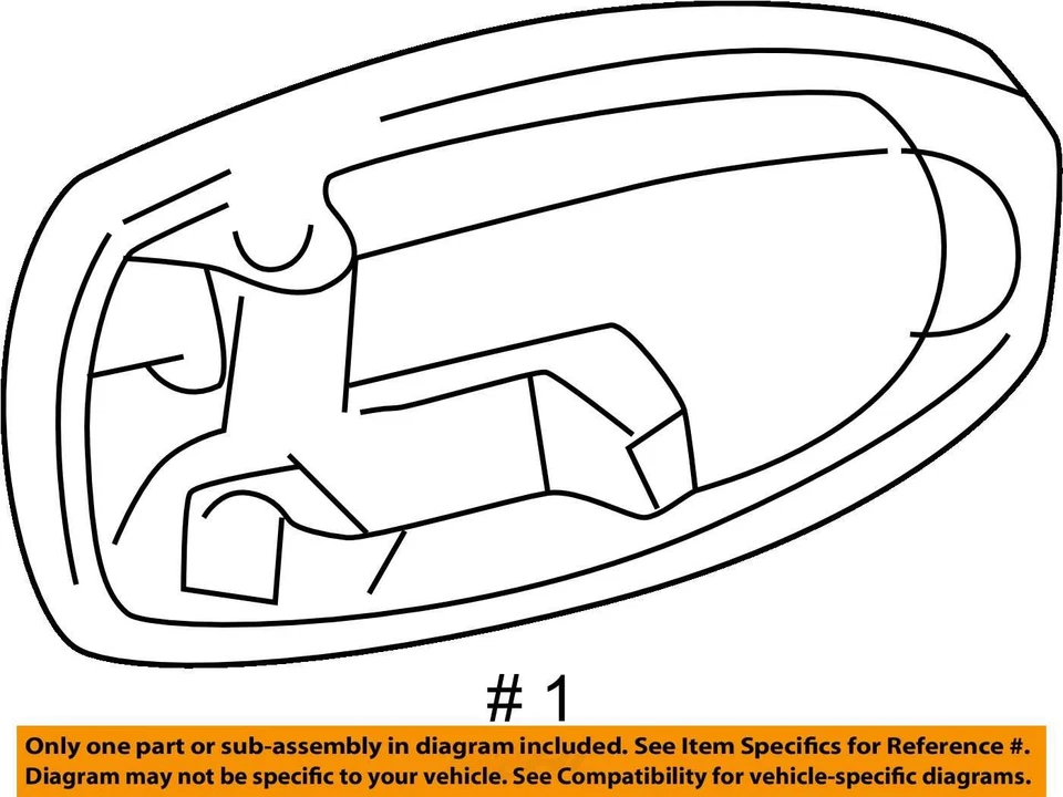 SE ADAPTA A MANGO PONTIAC MONTANA 2002-2003 ASM RR S/D O/S *ROJO 10322239 - NUEVO OEM Foto 4 de 4