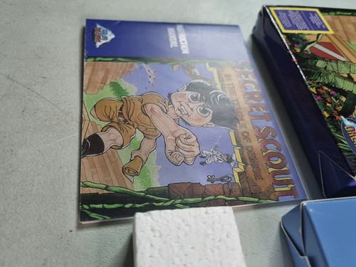 Secret Scout In The Temple Of Demise (Nintendo, NES) CIB SELTENE BLAUE Variante - Bild 4 von 15