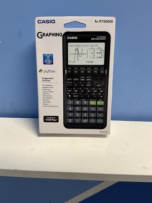 Casio Graphing Calculator FX-9750G111 - Black - Brand New, Sealed!