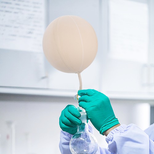 Gumowe pobieranie próbek pęcherz eksperymentalny pipeta kulka narzędzie gazowe do laboratoriów - Zdjęcie 12 z 12